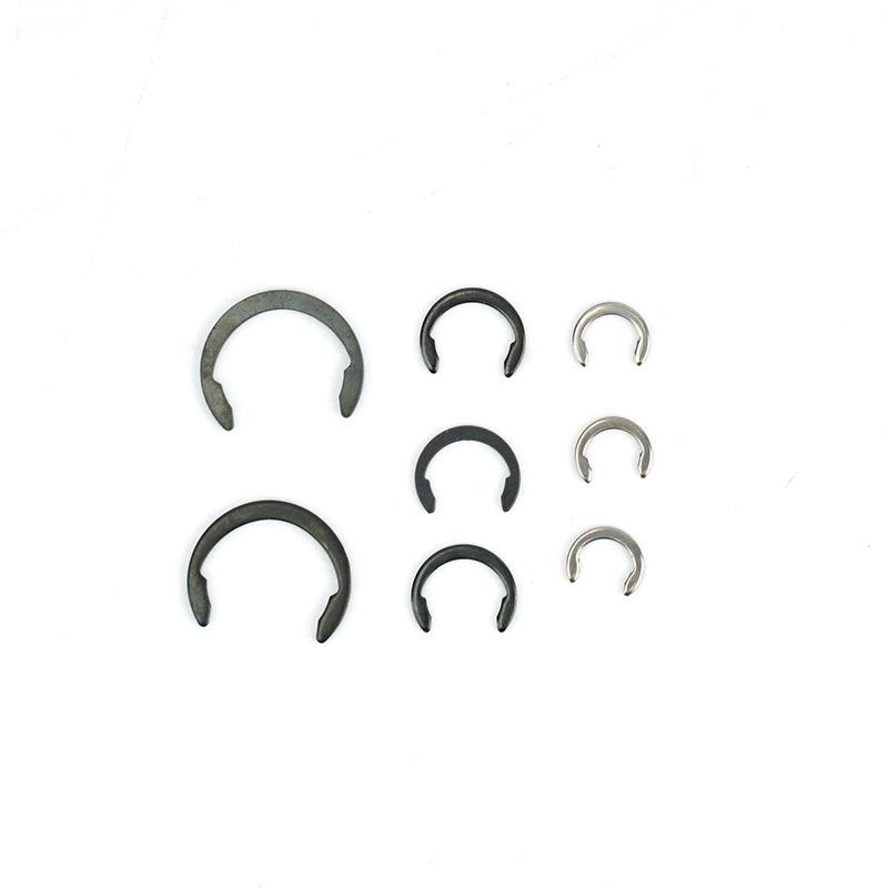 C型卡簧内外孔用轴用挡圈弹性卡环卡圈不锈钢内卡簧孔用扣环日标