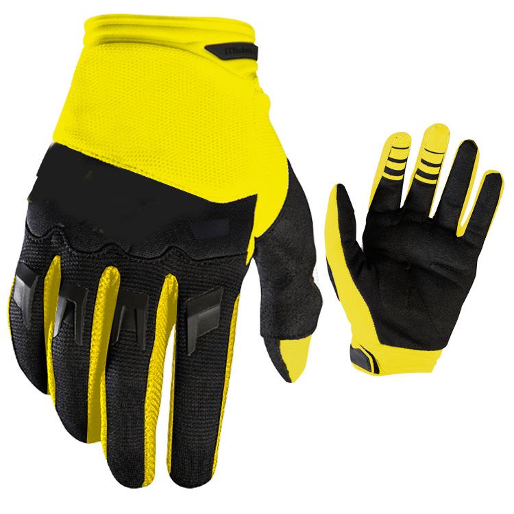 F9色赛摩托车骑士越野骑行速降山地运动户外手套装备长指