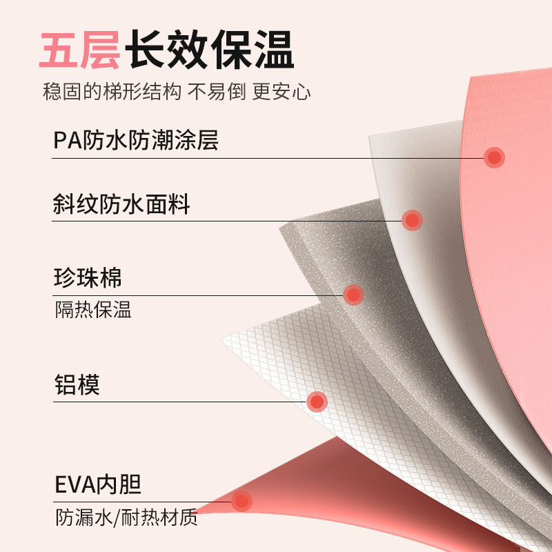 折叠泡脚桶家用旅行便携足浴盆保温洗脚盆按摩泡脚桶深桶过小腿