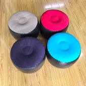 充气内芯凳子圆方椅子沙发气垫内胆墩子户外露营音乐会坐垫可折叠