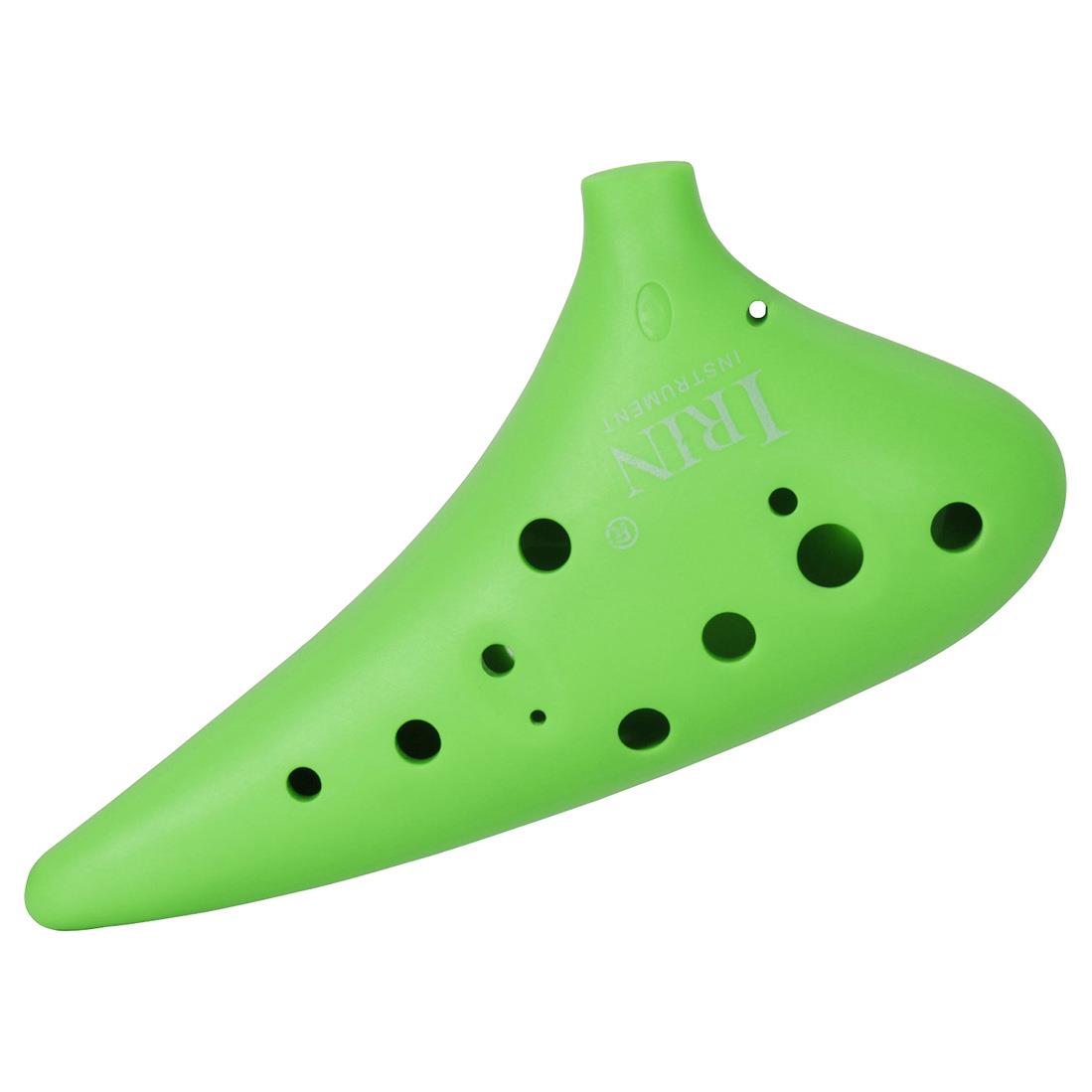 IRIN12孔C调陶笛配民族风包ABS树脂陶笛儿童学生练习专业演奏陶埙