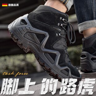 秋冬高低帮男士作战鞋陆战户外超轻战术沙漠登山军战靴防水耐磨女