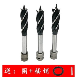 电动扳手板转头高硬度速钢专用开打孔18202O2大全加长麻花木工钻
