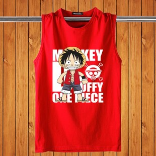 汗背心男新款 T恤S宽松休闲运动砍袖 宽肩男装 圆领无袖 汗衫 纯棉夏季