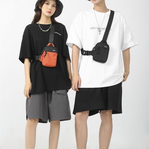 手机包男时e尚小众胸包个性小挎包休闲日系运动小包轻便简约单肩