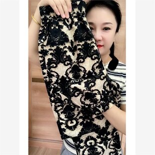 m哈伦裤 胖mm束脚灯笼裤 子女夏季 大码 运动 薄款 冰丝凉凉防晒速干裤