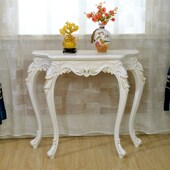 欧式 新古典玄关台门厅柜田园间厅 玄关桌门厅玄关柜子法式