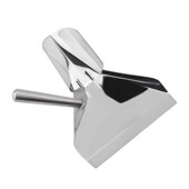 加厚盐酥鸡勺单薯条铲鸭嘴勺倒袋铲鸡块鸡斗打包勺商用