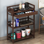 沙发边柜麻将桌边角几客厅棋牌室茶水桌实木小茶几小方桌子置物柜