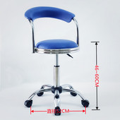 吧台椅升降靠背脚凳医院实验办公学习滑轮