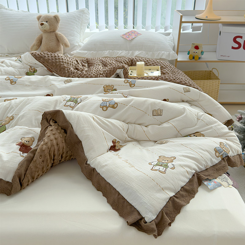 豆豆被2023新款冬季儿童婴儿大豆纤维被子春秋被芯太空冬被棉被褥,床上用品,化纤被,淘宝优惠券,粉丝福利购,淘宝优惠卷