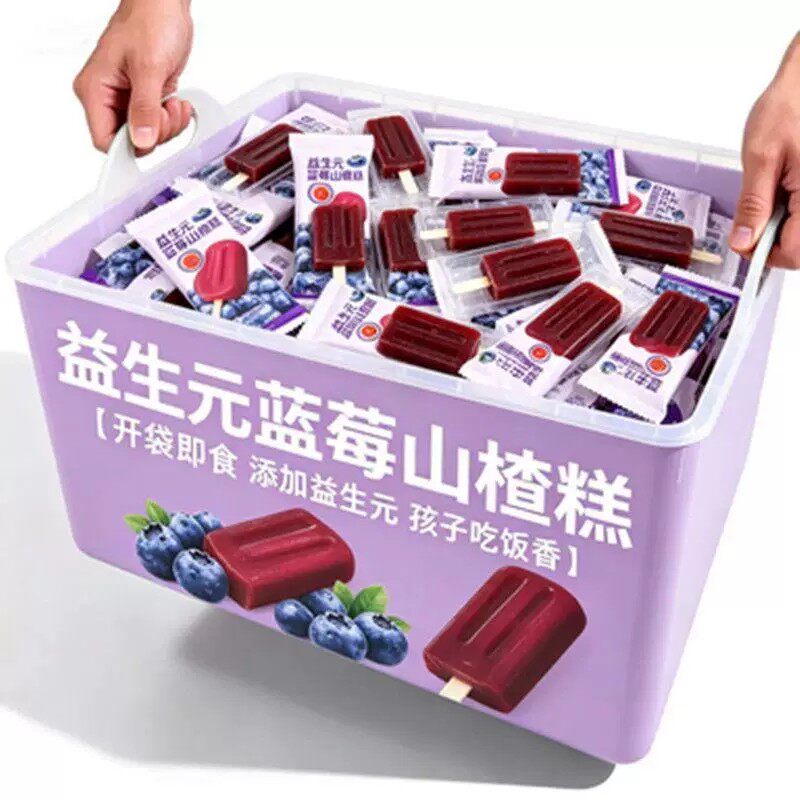 益生元蓝莓山楂糕原果打浆果脯