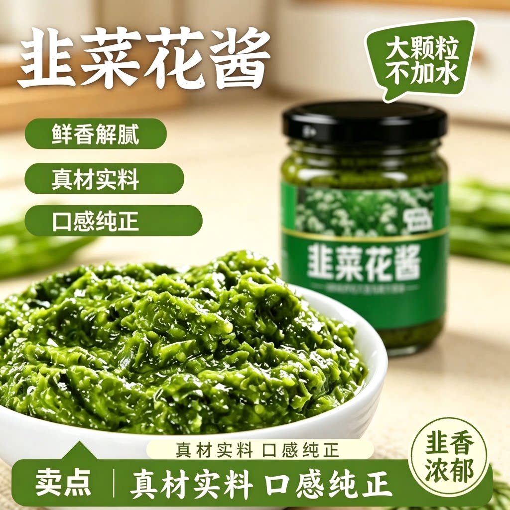 鲜采韭菜花酱火锅蘸酱鲜香百搭