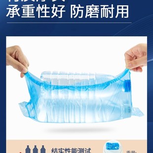 套室内家用加厚防水耐磨防滑机房学生成人待客塑料脚套膜 一次性鞋