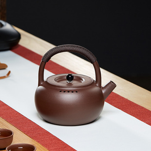 宜兴紫砂烧水壶电陶炉明火煮茶壶功夫茶煮水器小型高端陶瓷电茶炉