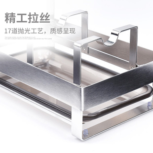 带接水盘厨房家用台面多功能放锅铲托汤勺收纳置物架子 锅盖架坐式