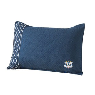 2024新款枕巾男生防油按扣卡扣式固定式一对成人防脱落防滑不脱落