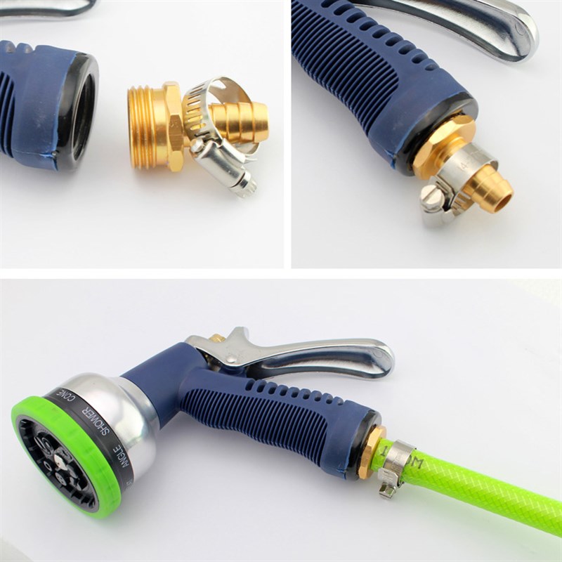 4分6分水管接头 外丝宝塔接头 金属外牙螺纹软管塔接头 带喉箍