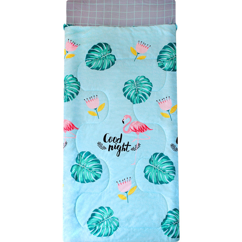 成人室内夹棉睡袋大人便携夏秋季单人加厚午休防踢被旅游保暖露营