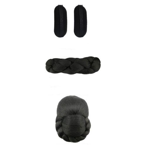 古装明制发髻套装百搭造型假发发碗发包演出汉服coss百搭假发包邮