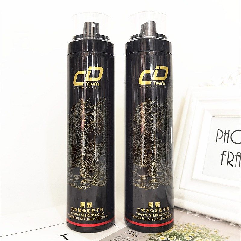 原野清爽特硬造型啫喱水光润保湿定型喷雾动感亮发发胶干胶啫哩膏