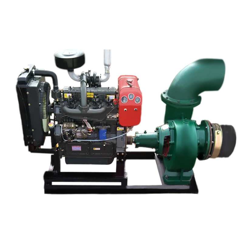 农用无堵塞防汛排水混流泵农田灌溉离心式水泵卧式排灌泵HW混流泵