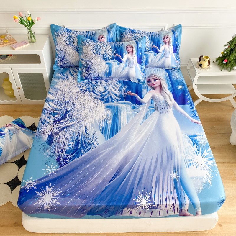 冰丝凉席床笠款二三件套防滑可水洗女孩床罩空调软席子夏季公主款,床上用品,冰丝席,淘宝优惠券,粉丝福利购,淘宝优惠卷