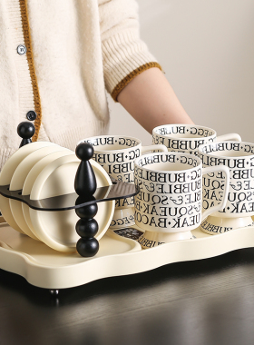 法式水杯套装下午茶茶具家用客厅精致高级感复古咖啡杯子乔迁新居