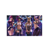 英雄盟女团背景布挂布宿舍卧室装 风挂毯 饰墙布个性