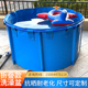 帆布鱼池圆形大型室外蓄水游泳池养鱼水箱加厚带支架养鱼池