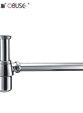 欧宝斯OU 入墙式防臭面盆下水洗脸盆墙排下水管台盆排水管