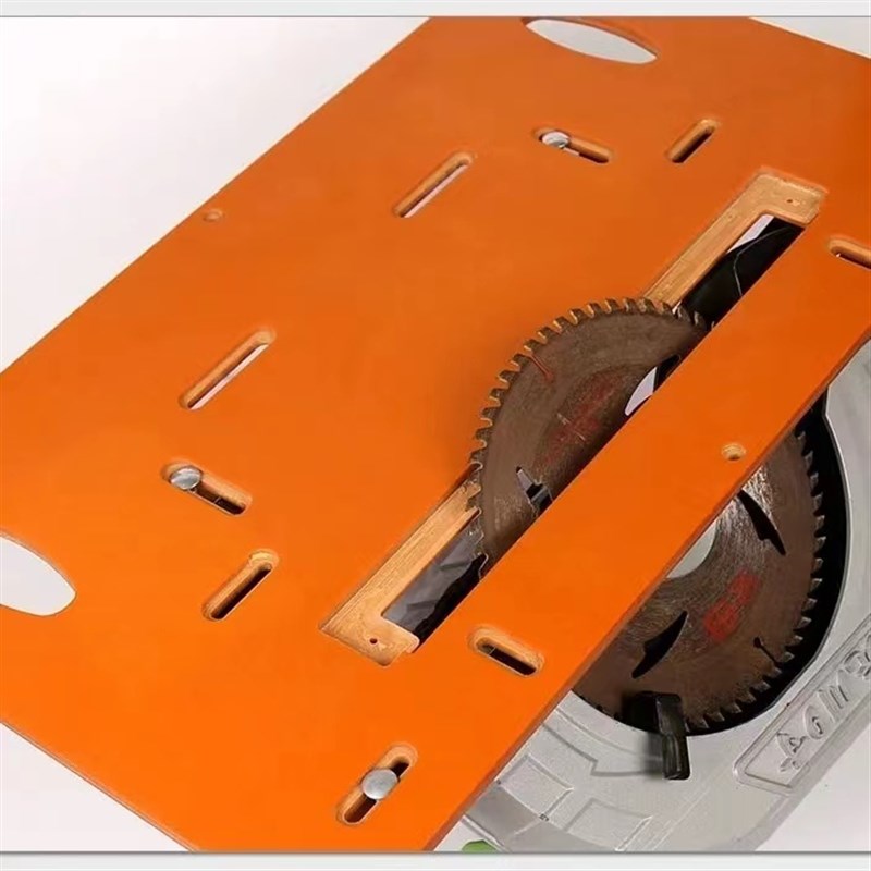 木工锯台电木板大锣机电木铣倒装板79寸锯台倒装板切割机底板