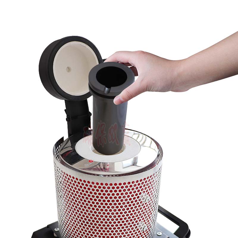 熔炼炉 熔金炉 小型金属熔炼炉熔金机石墨坩埚高温炉实验室电热炉