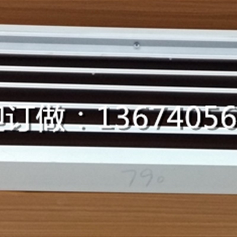 订做室外墙防雨水通风百叶铝合金罩街道美化饰口换气口