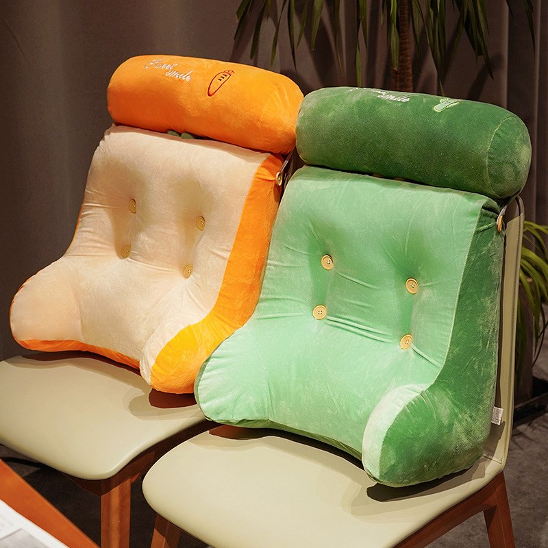 床头靠背垫靠枕冬季三角枕头床上抱枕沙发靠垫宿舍女生睡觉护腰枕