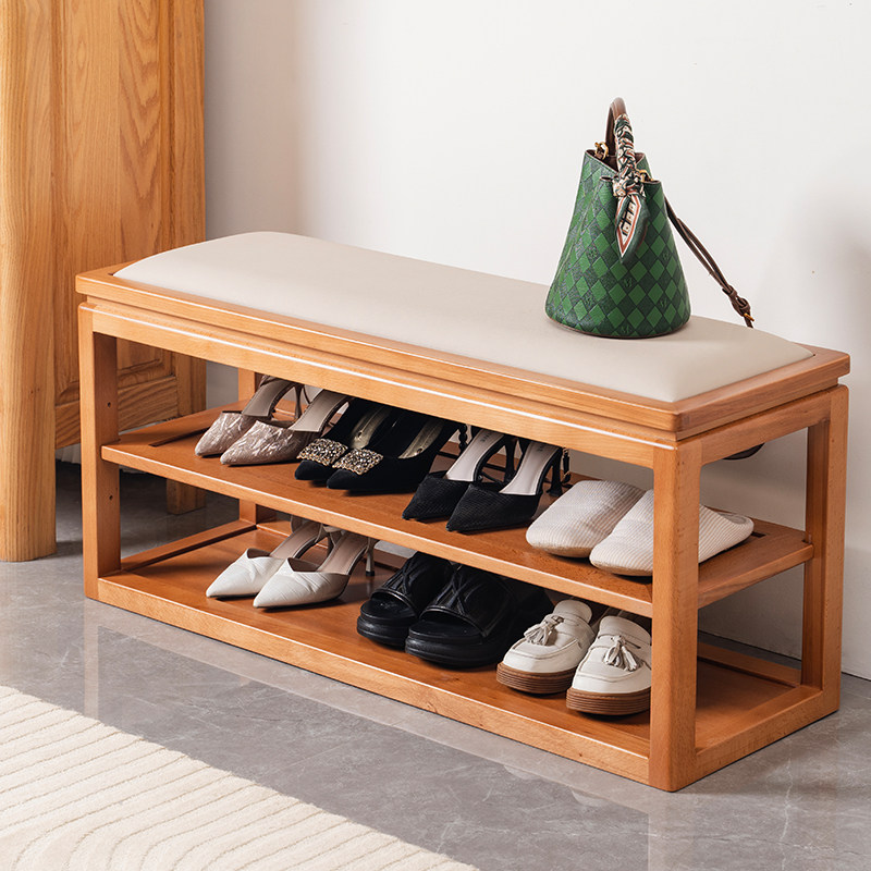 实木换鞋凳客厅家用门口进门可坐软包坐垫穿鞋凳入户鞋架鞋柜一体,住宅家具,换鞋凳,淘宝优惠券,粉丝福利购,淘宝优惠卷