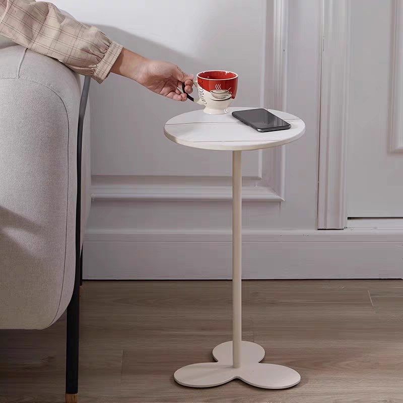沙发边几奶油风角几可移动床边卓客厅卧室轻奢简约茶几圆形小桌子,住宅家具,角几/边几,淘宝优惠券,粉丝福利购,淘宝优惠卷