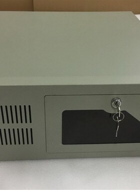4U 450深工业灰白工控机箱 服务器设备 监控 议器4U机箱电脑机箱