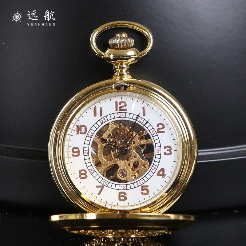 全自动机械表怀旧复古翻盖机械怀表项链男女士数字陀表手表毛衣链,手表,怀表,淘宝优惠券,粉丝福利购,淘宝优惠卷