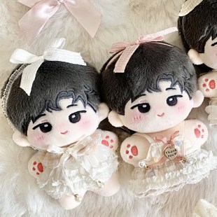 现货10cem娃衣棉花娃娃衣服见习天使玩偶公仔换装着替配饰裙子