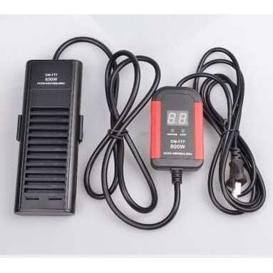 创宁数显LED水族箱鱼缸加热棒CN-777龙鱼自动恒温防爆 800W