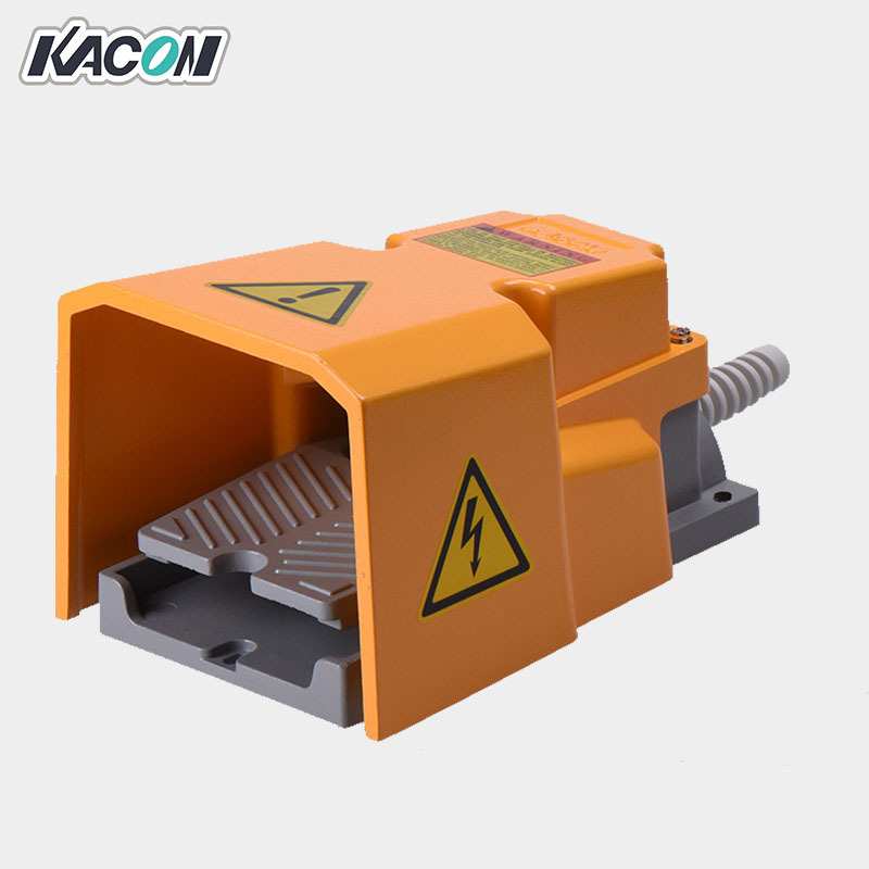 现货 Kacon凯昆HRF-HD3NX铝合金折弯机冲床剪板机脚踏脚踩开关