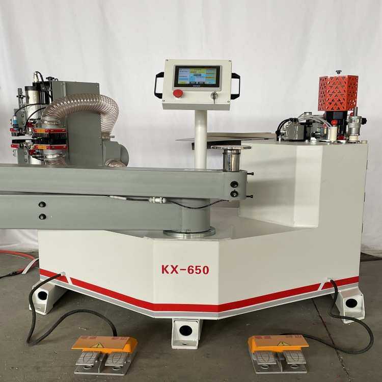 自动送料L型J型家具板封边机预铣修边中大型直线斜线三合一开料机