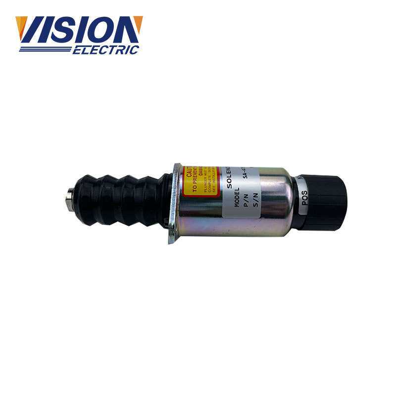 挖掘机熄火配件电磁铁2001-12S6U1B5S1A