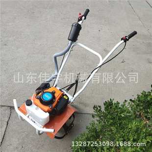加强型手推除草机四冲程松土机 农田翻地机 便携式