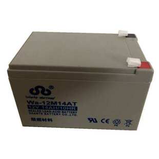 万安蓄电池WA-12M14AT 12V14AH 太阳能系统 风力系统 控制系统
