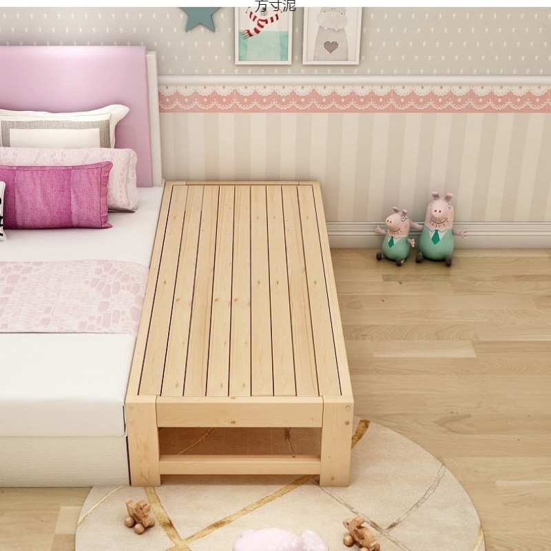 加宽床拼接加长实木床松木边床拼接成人床单床外贸 厂供应链