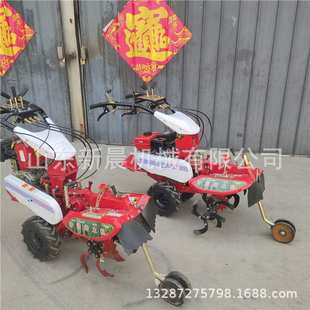 柴油电启动田园管理机自走式 大葱松土培土机 开沟机