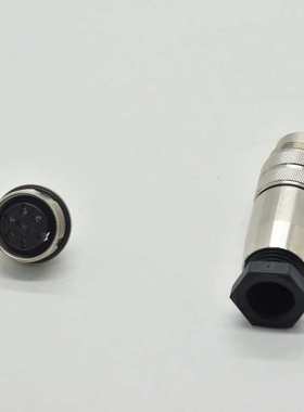 C091D公母圆形防水连接器M16-6芯航空插头