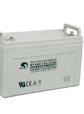 赛特蓄电池BT-HSE-125-12 12V125AH 通信系统 装置电源 报警装置